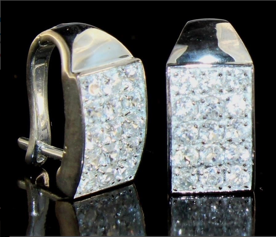 sterling silver earring set