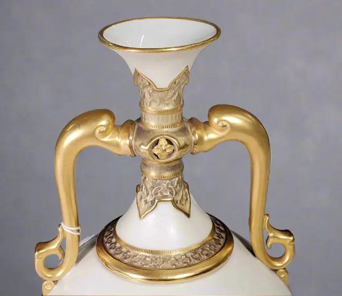 Royal Worcester Mantle Urns