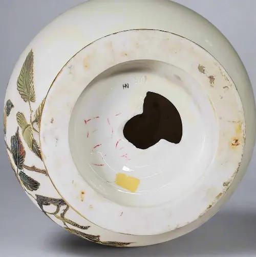 Royal Worcester mantle Urns