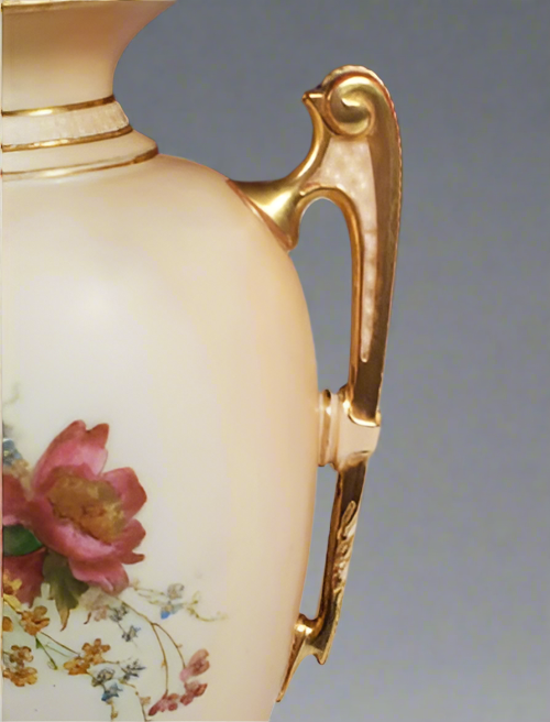 Royal Worcester Floral Vase