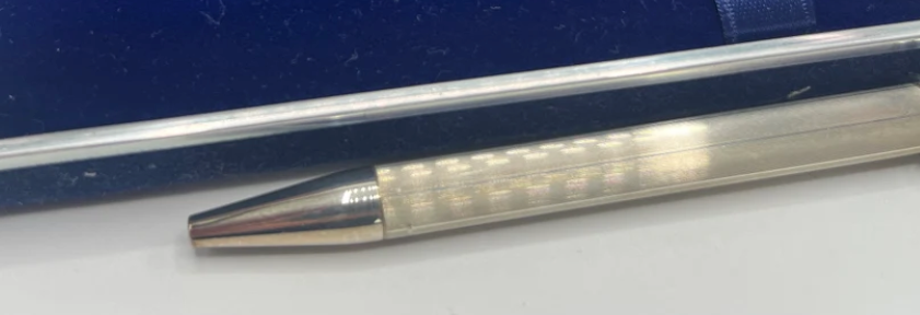 Aurora 98 Gioiello 80's 925 Solid Sterling Silver - Ballpoint