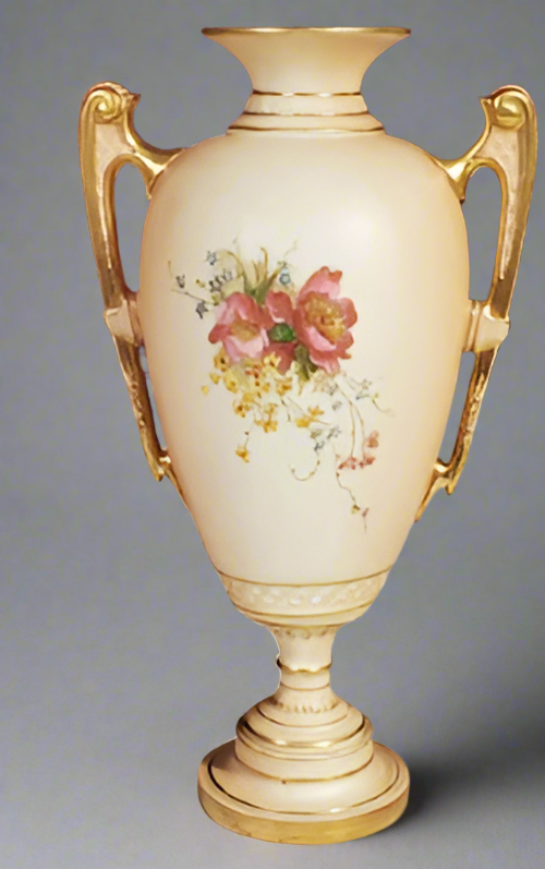 Royal Worcester Floral Vase