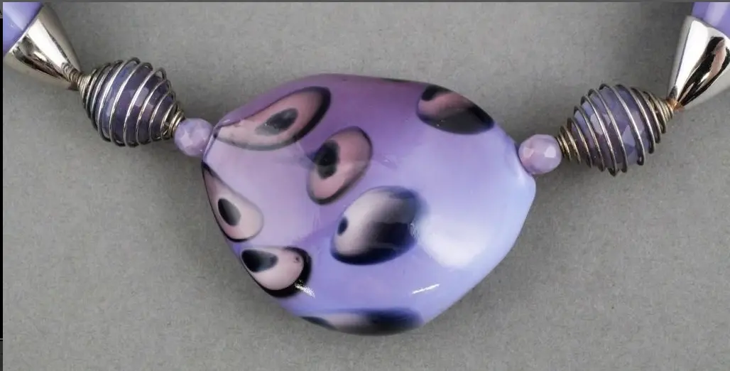 Manuela Zanvettori Classic Murano Necklace Shop Thrifty Treasures