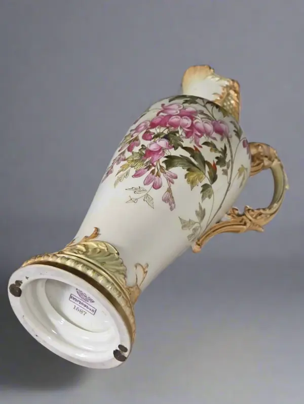 Rare Royal Worcester 1892 Porcelain Ewer