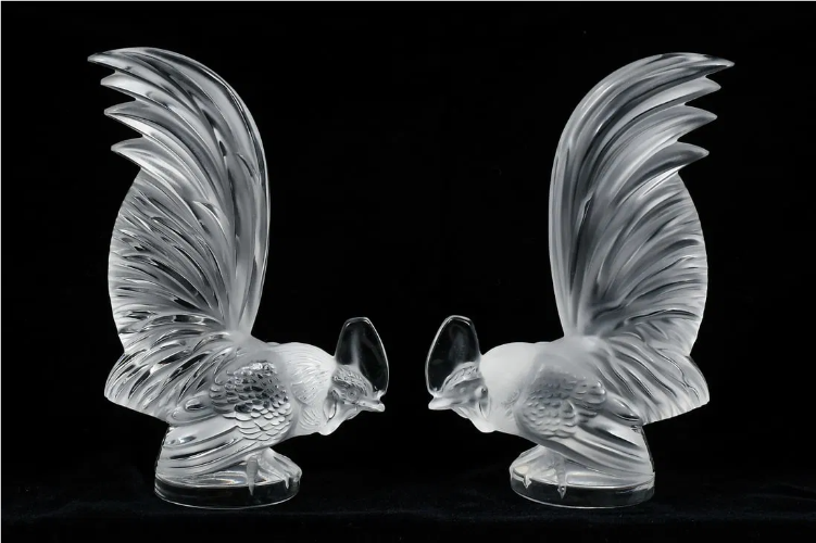 Rooster by R. Lalique, France