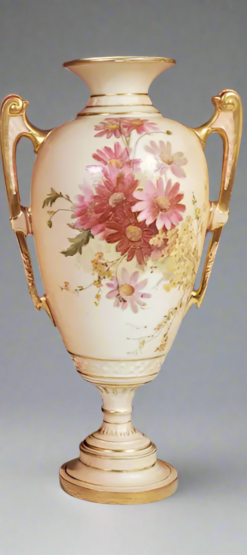 Royal Worcester floral Vase 