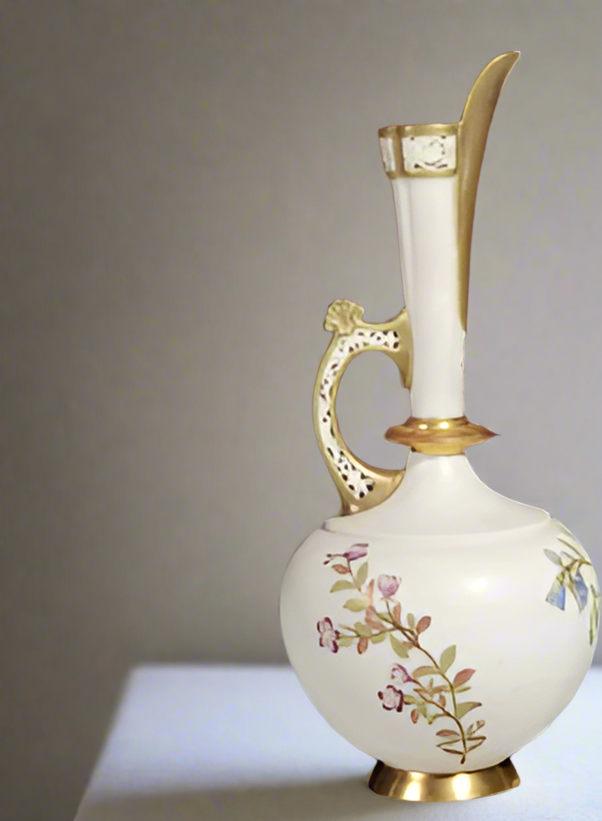 Royal Worcester Porcelain Ewer