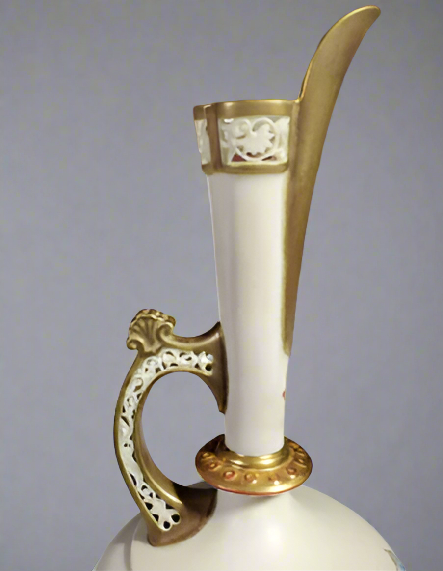 Royal Worcester Porcelain Ewer