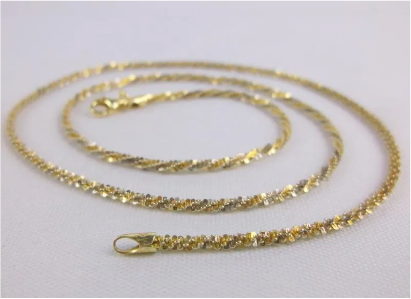 Gold over Sterling Necklace