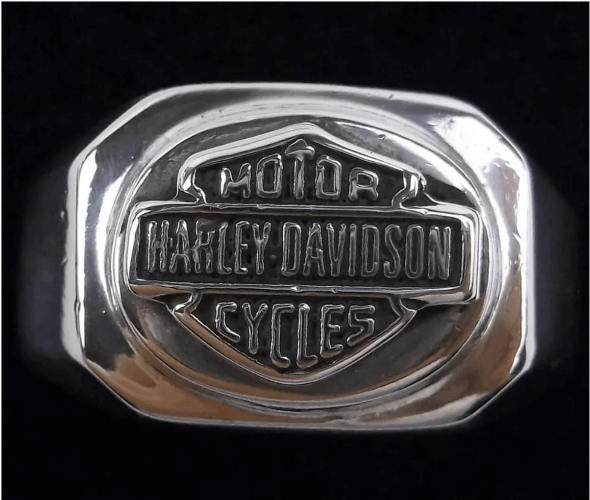 Harley Davidson Sterling Ring