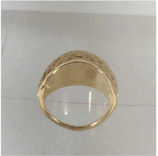 10k Yellow Gold Dome Ring