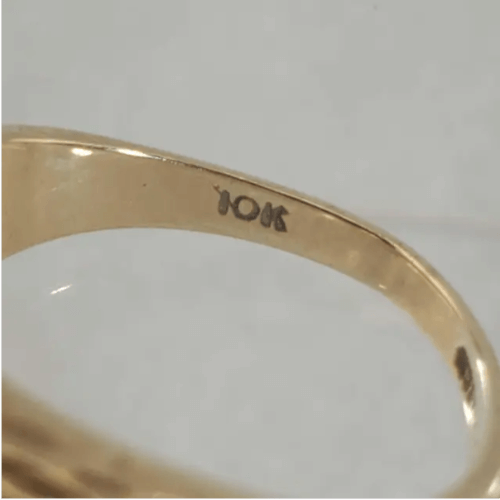 10k Yellow Gold Dome Ring