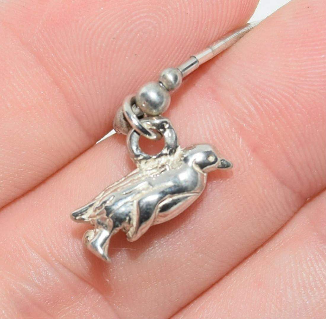 Liquid Sterling Silver Penguin Necklace - Shop Thrifty Treasures