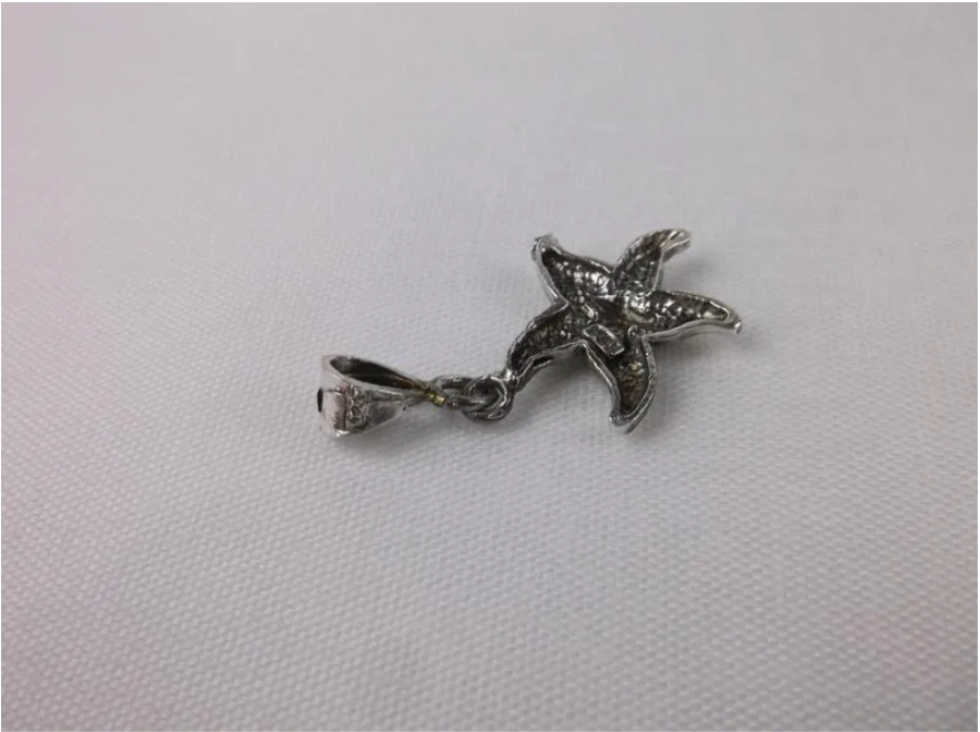 Mint Vintage Sterling Silver Starfish Pendant