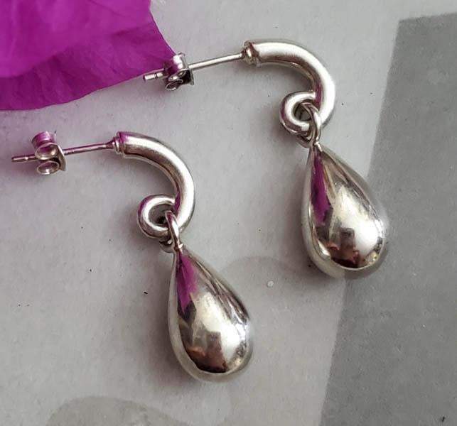 Silpada Sterling Silver Teardrop Earrings - Shop Thrifty Treasures