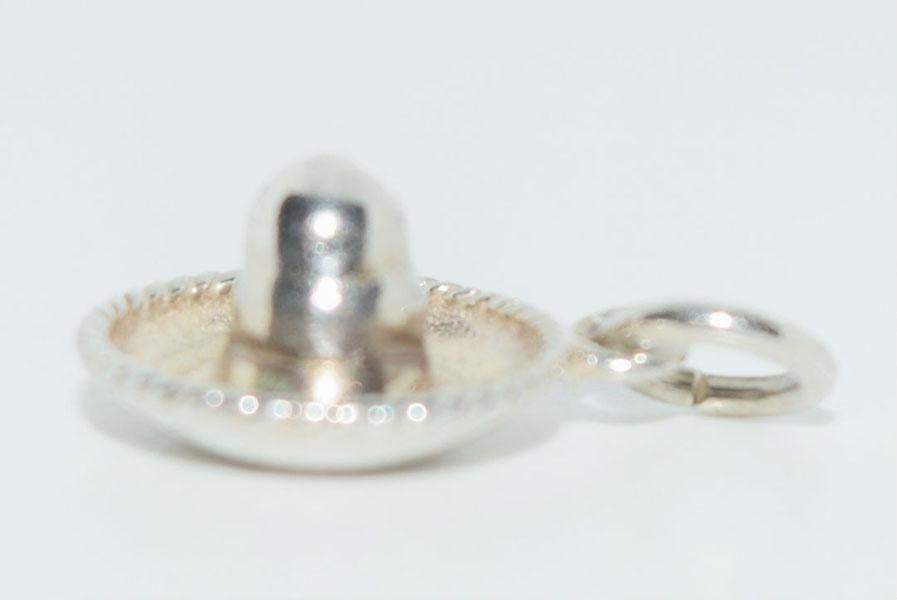 Sterling Silver Sombrero Hat Charm - Shop Thrifty Treasures
