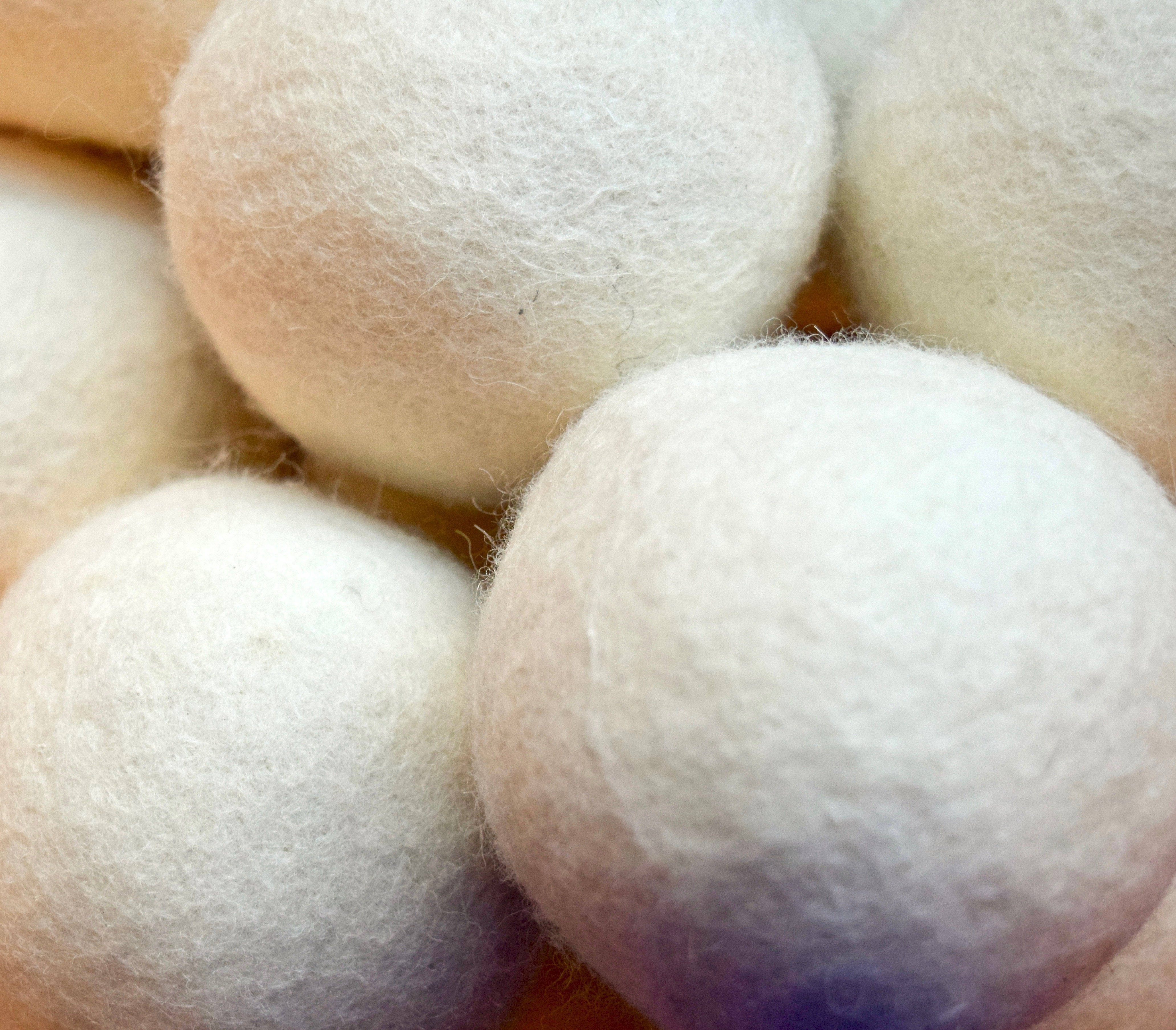 Premium 100% Organic New Zealand Wool Dryer Balls - Shop Thrifty Treasures